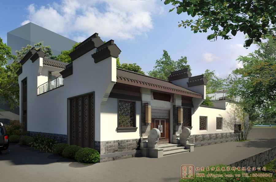 徽派仿古中式建筑案例