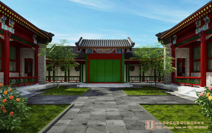 農(nóng)村仿古中式設(shè)計案例