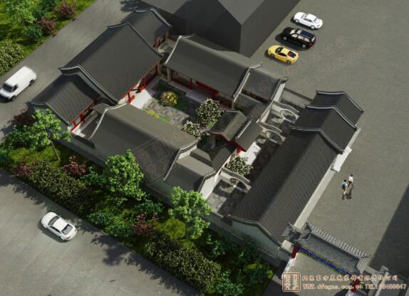 仿古中式建筑設(shè)計(jì)案例
